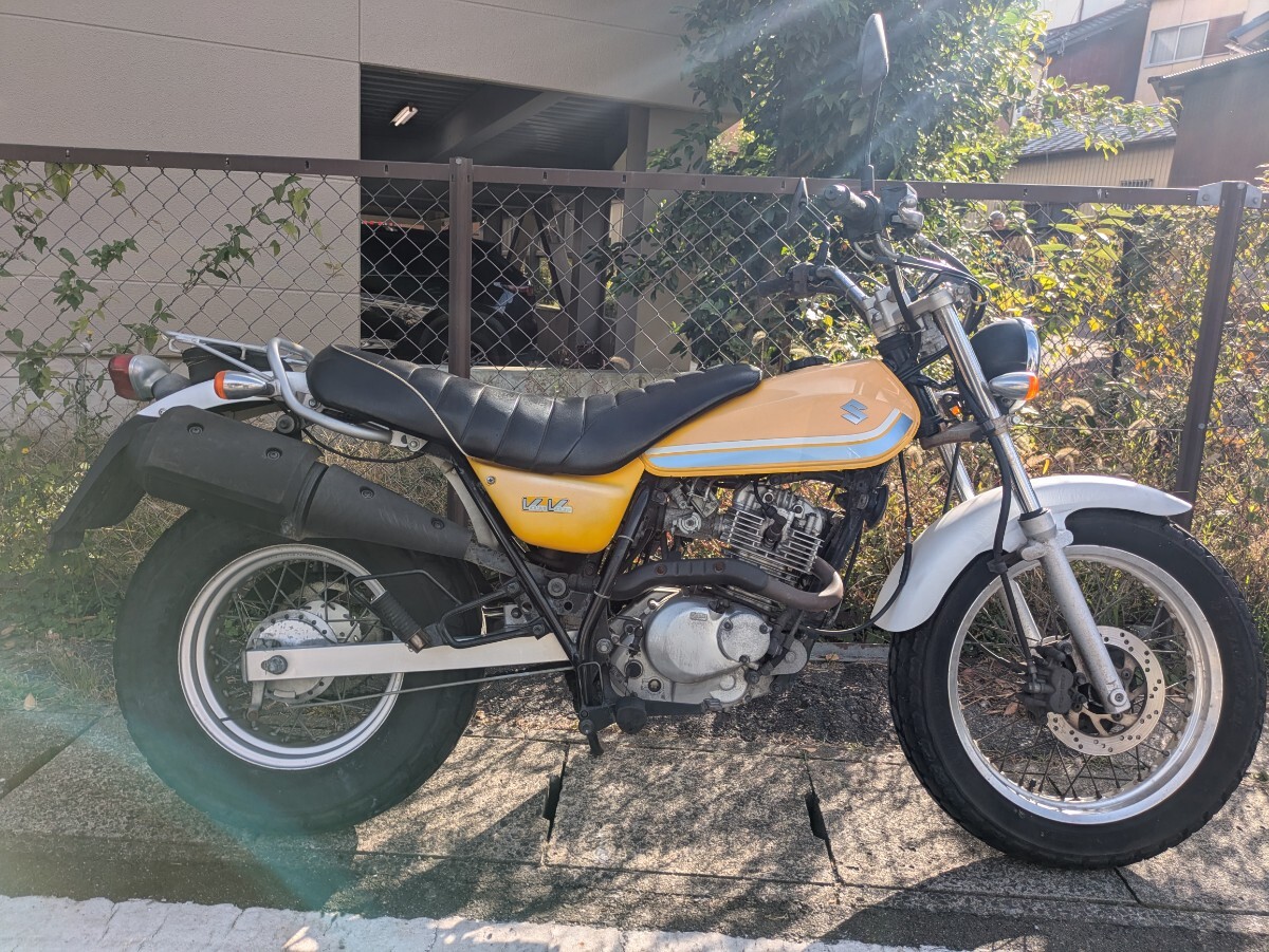 スズキ バンバン200 NH42A 書類あり エンジン始動 現車確認可 直接引取り可 始動動画あり SUZUKI VanVan200_画像2