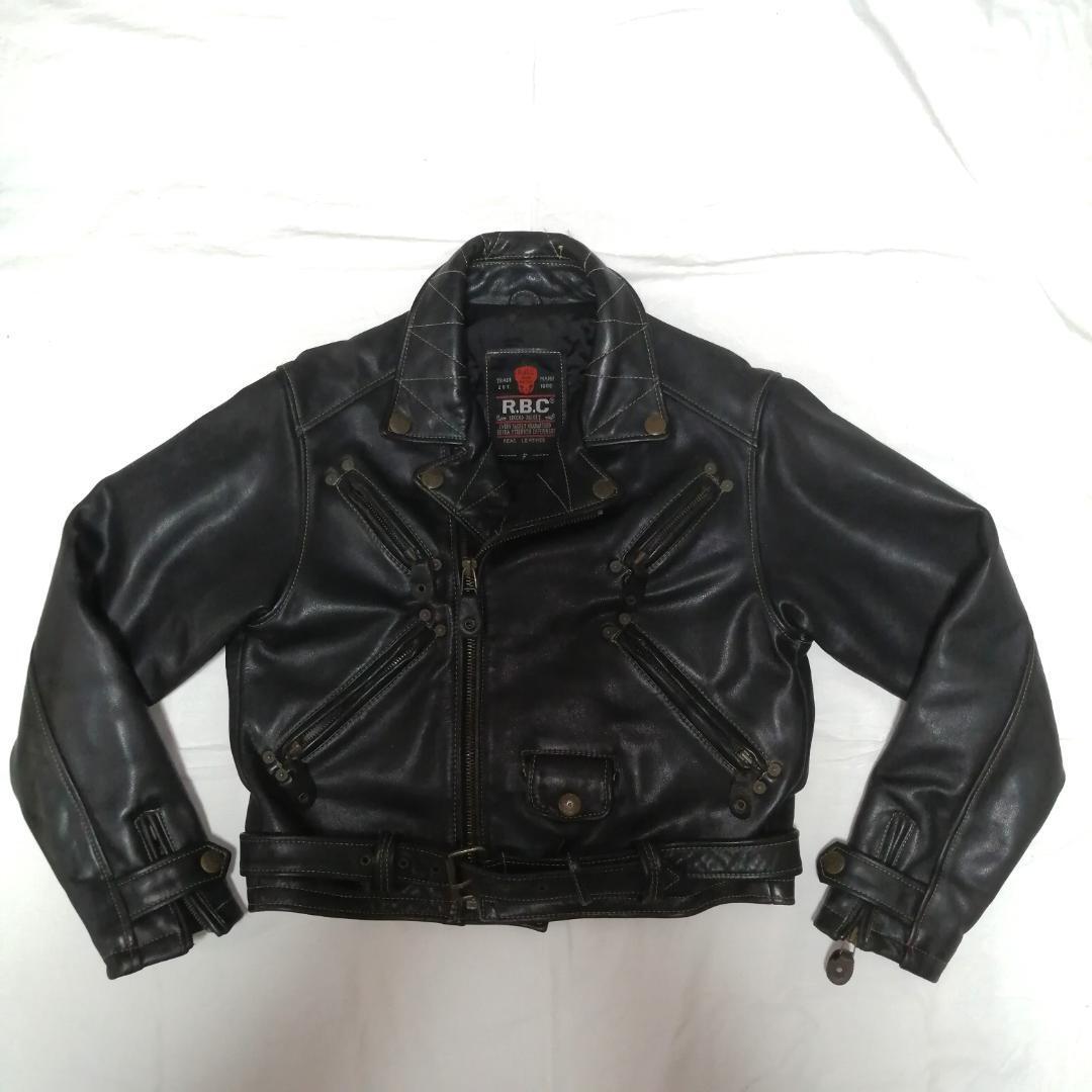 ●R.B.C ダブルライダースジャケット_画像1