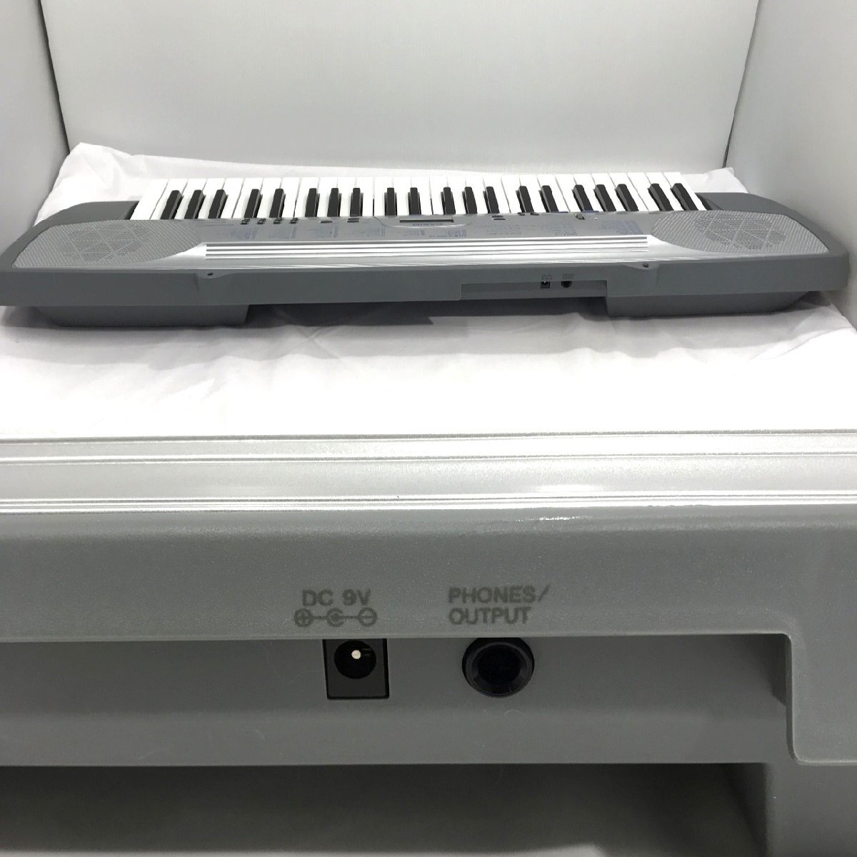 【店頭お引取限定】CASIO SONG BANK KEYBOARD カシオ 電子キーボード CTK-230 49鍵 幅87㎝ ACアダプター付 通電・基本動作確認 中古【道楽_画像6