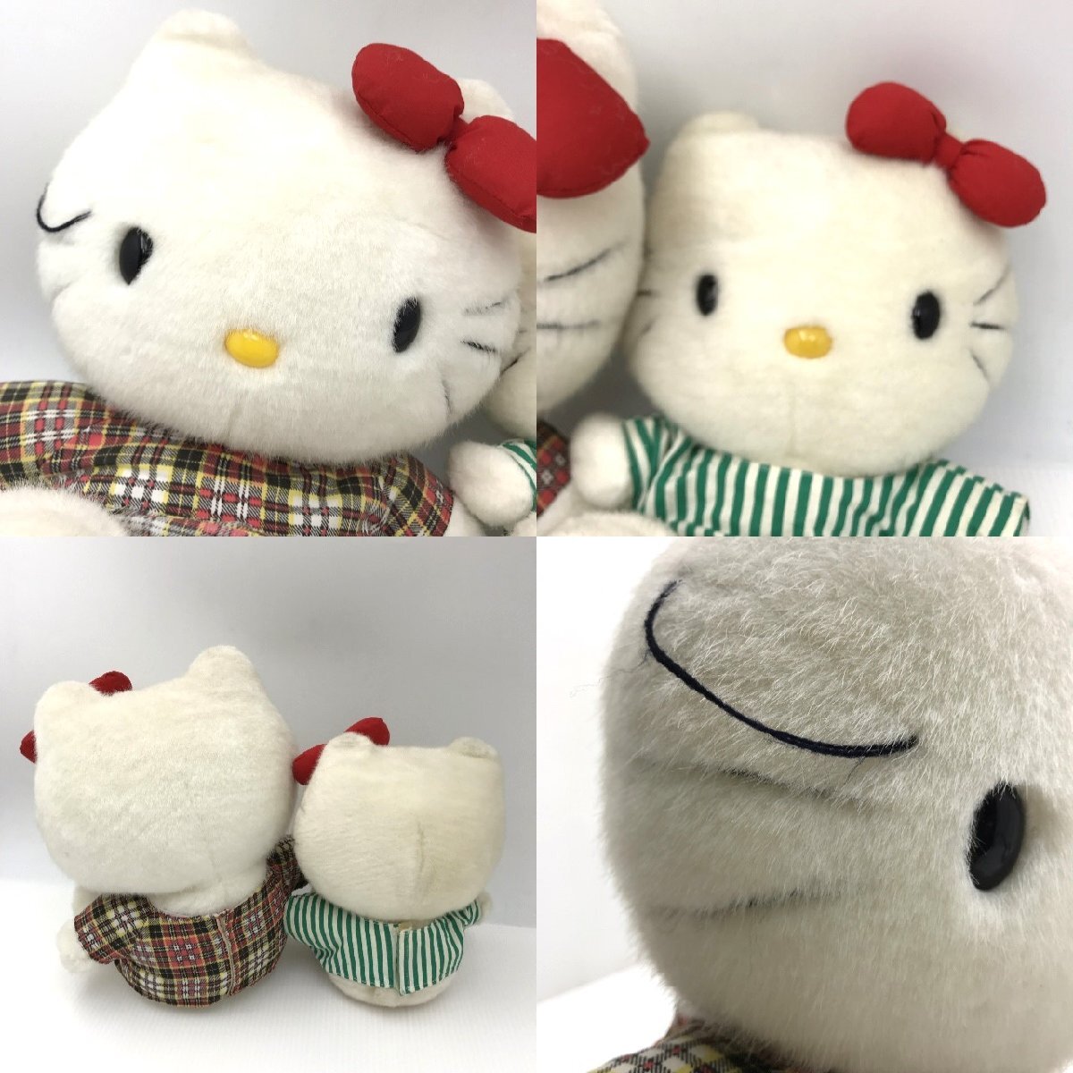 ハローキティ まとめ HELLO KITTY サンリオ ぬいぐるみ DENPO115 チャーミーキティストラップ 小物入れ 水筒 プレート ひざかけなど【道楽_画像3
