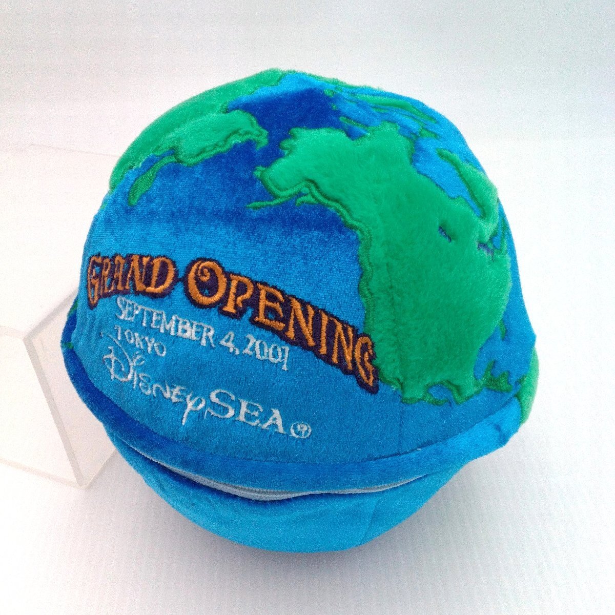 ディズニーシー GRAND OPENING ぬいぐるみセット 2001 グランドオープニング/プーさん 陶器製 レトロ 貯金箱 ミッキー ミニー【道楽札幌】_画像5