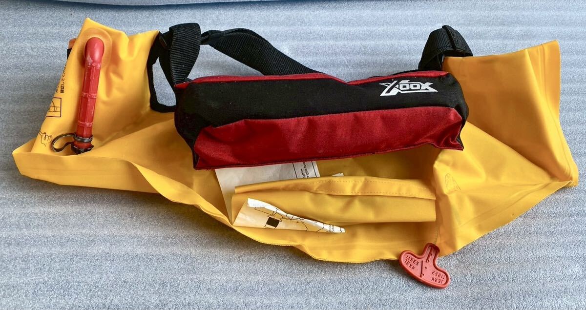 XOOX X *o-* X спасательный жилет TK-9320RS type Sakura Mark есть 2022 год производства рыбалка рыболовная снасть 