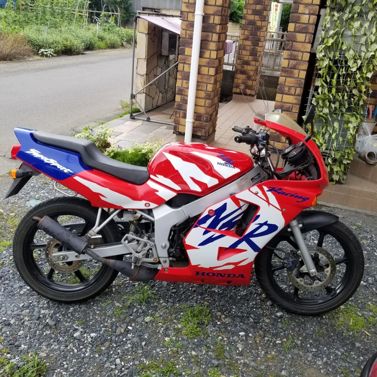 スペインホンダ HONDA NSR75 純正フロントフェンダー 割れ無し 色褪せ有り 中古品 検)NS-1 NS 1 エヌワン_画像10