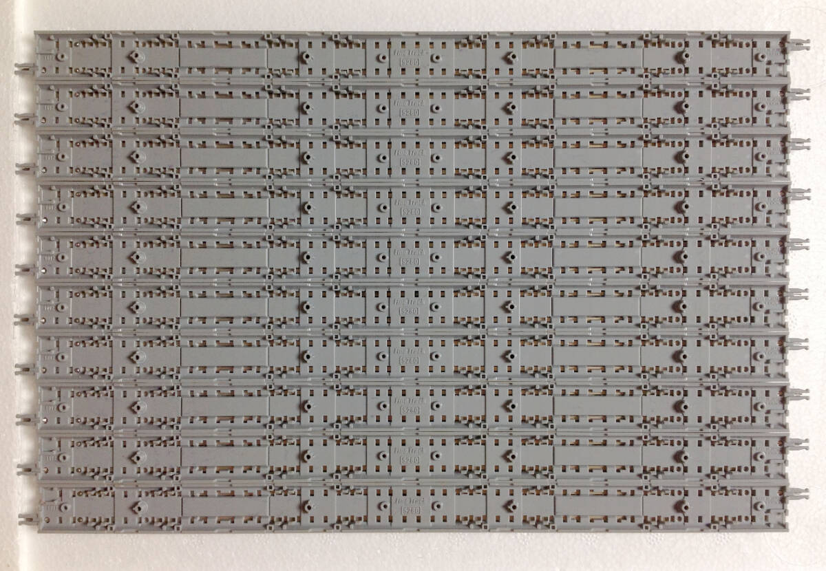 TOMIX 1012 S280-PC(F) 直線PC線路 10本セット 中古品 その1 清掃走行確認_画像4