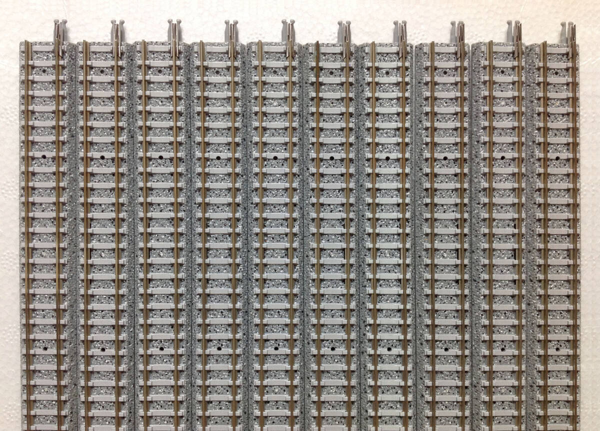 TOMIX 1012 S280-PC(F) 直線PC線路 10本セット 中古品 その1 清掃走行確認_画像3