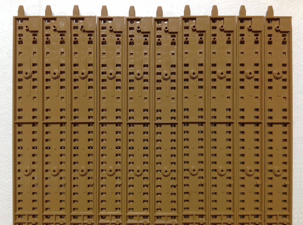 TOMIX 1002 直線線路 S280 茶色 10本セット その7 レール抜け２本有り レール清掃走行確認_画像7