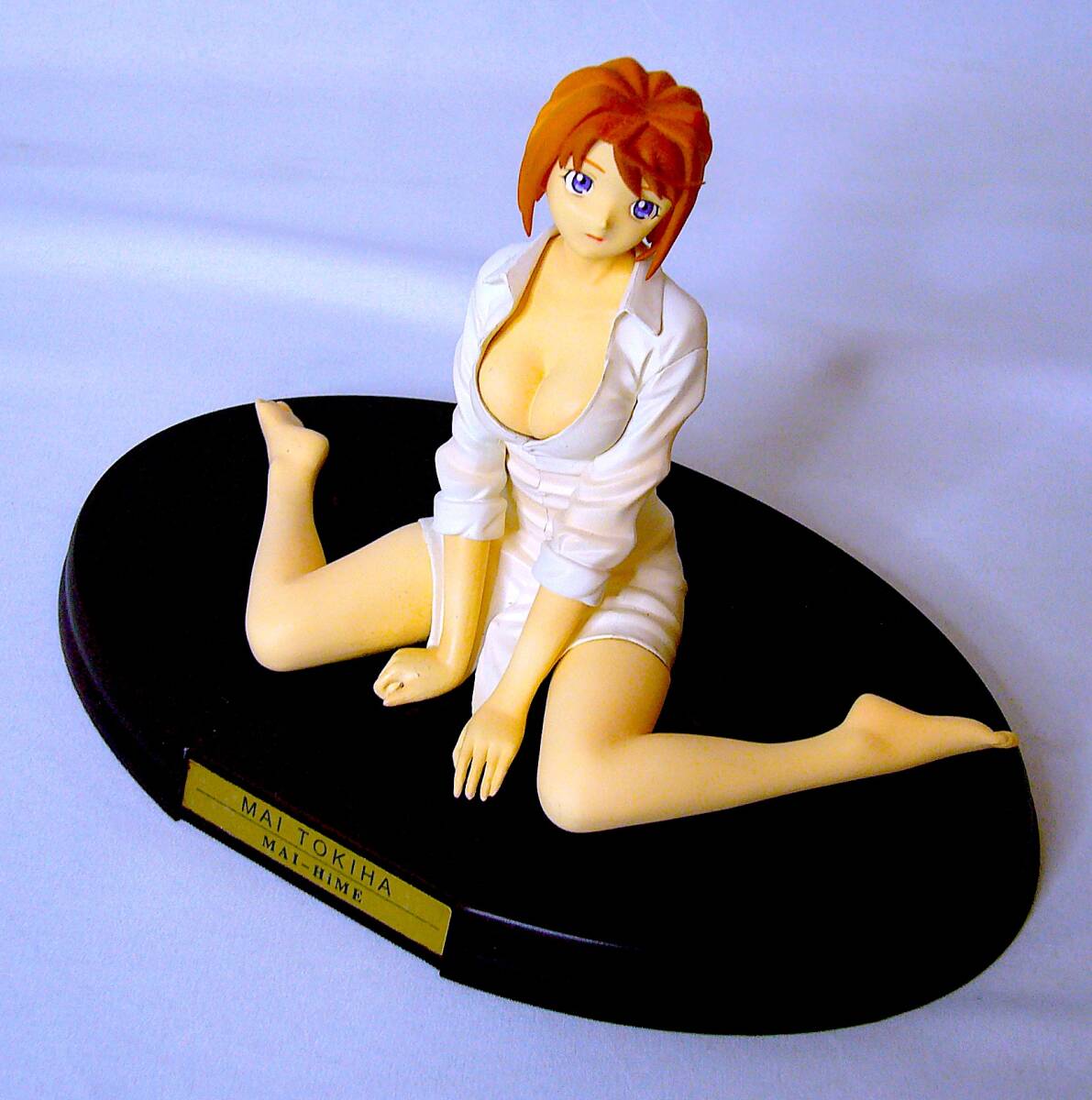 グリフォンエンタープライズ 1/7 鴇羽舞衣 〜Yシャツver.〜 舞-HiME フィギュア 塗装済み完成品 箱なし_画像2