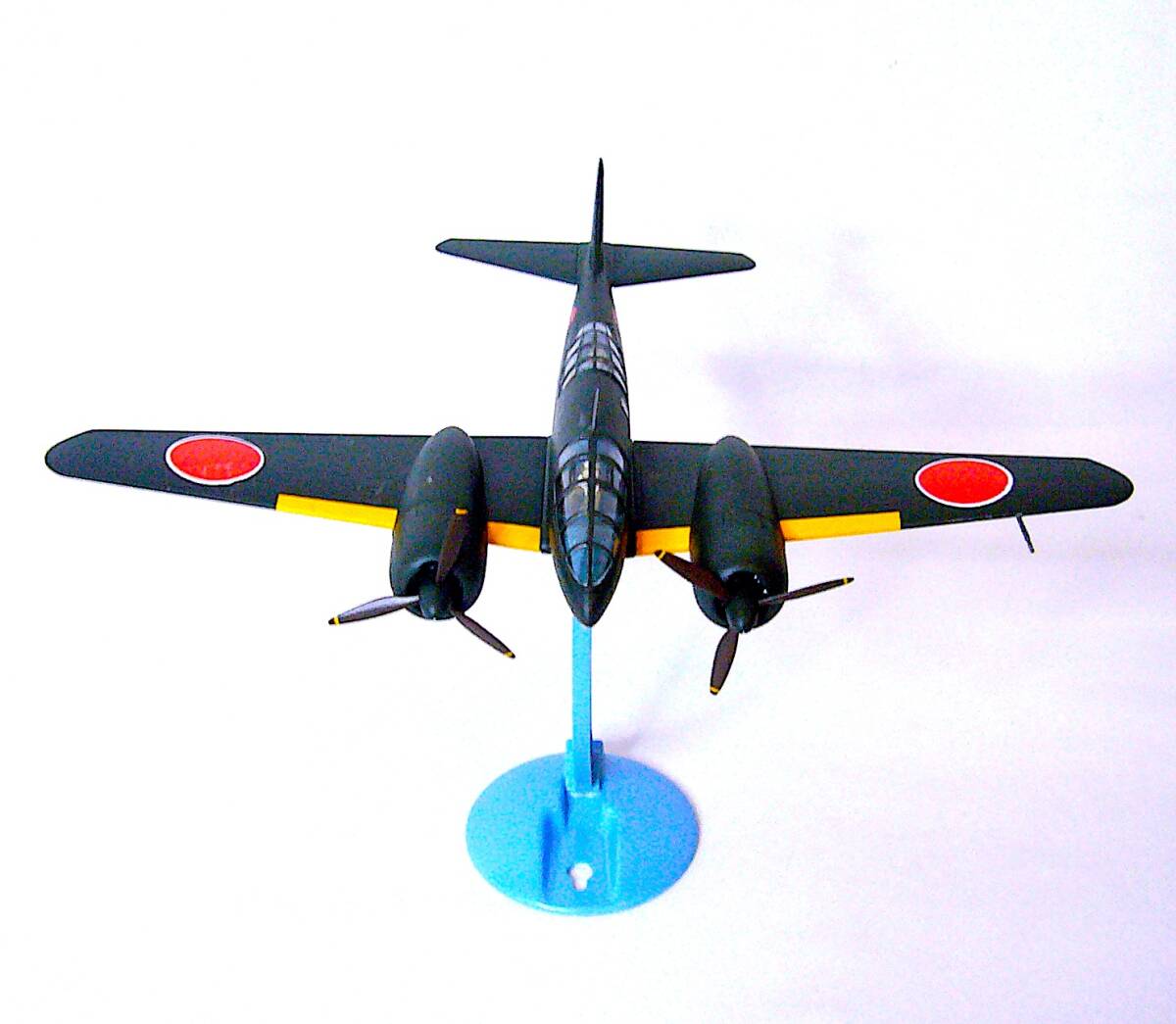 エルエス 1/72 三菱 キ46 百式司令部偵察機 III 型 特攻機 （振武桜特別攻撃隊 ト-47） プラモデル 塗装済み完成品 箱なし_画像7