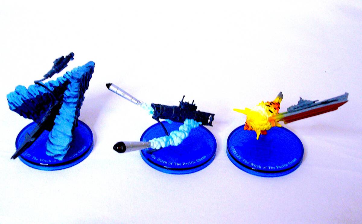 セブンイレブン/海洋堂 限定 映画「ローレライ」 フィギュアコレクション （全10種コンプリート） 10種13個 塗装済み完成品 まとめ売り _画像7