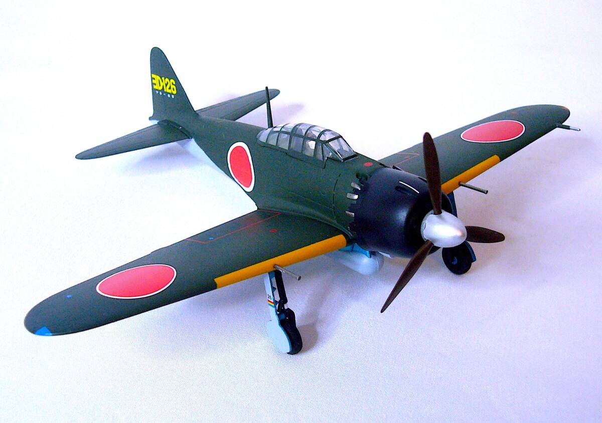 Witty 1/72 三菱A6M5 零式艦上戦闘機 52型 （第302航空隊 赤松貞明少尉搭乗機 ヨD-126） メタルダイキャスト 塗装済み完成品 箱なし_画像7