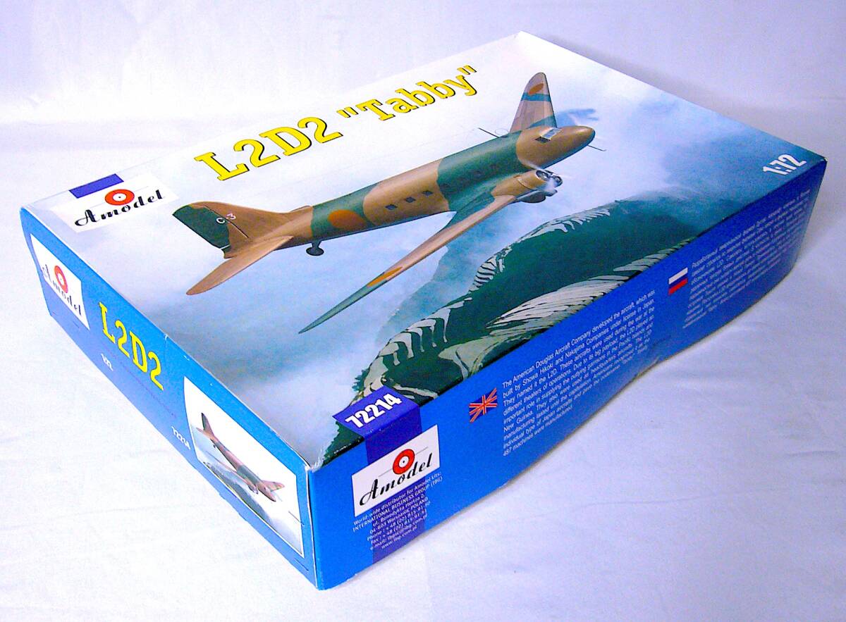 Amodel 1/72 昭和 L2D2 零式輸送機 初期型 プラモデル 未使用 未組立 稀少_画像3