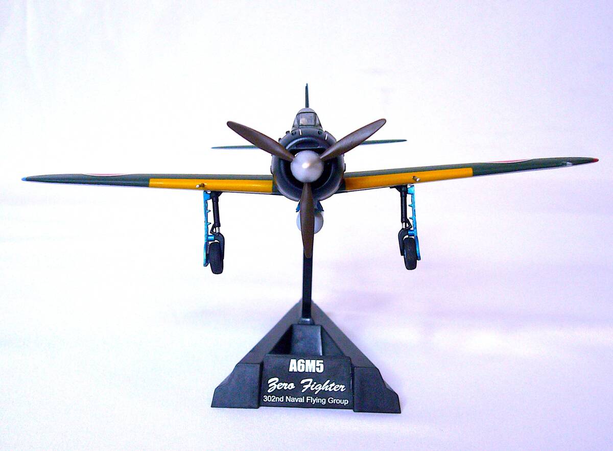 Witty 1/72 三菱A6M5 零式艦上戦闘機 52型 （第302航空隊 赤松貞明少尉搭乗機 ヨD-126） メタルダイキャスト 塗装済み完成品 箱なし_画像8