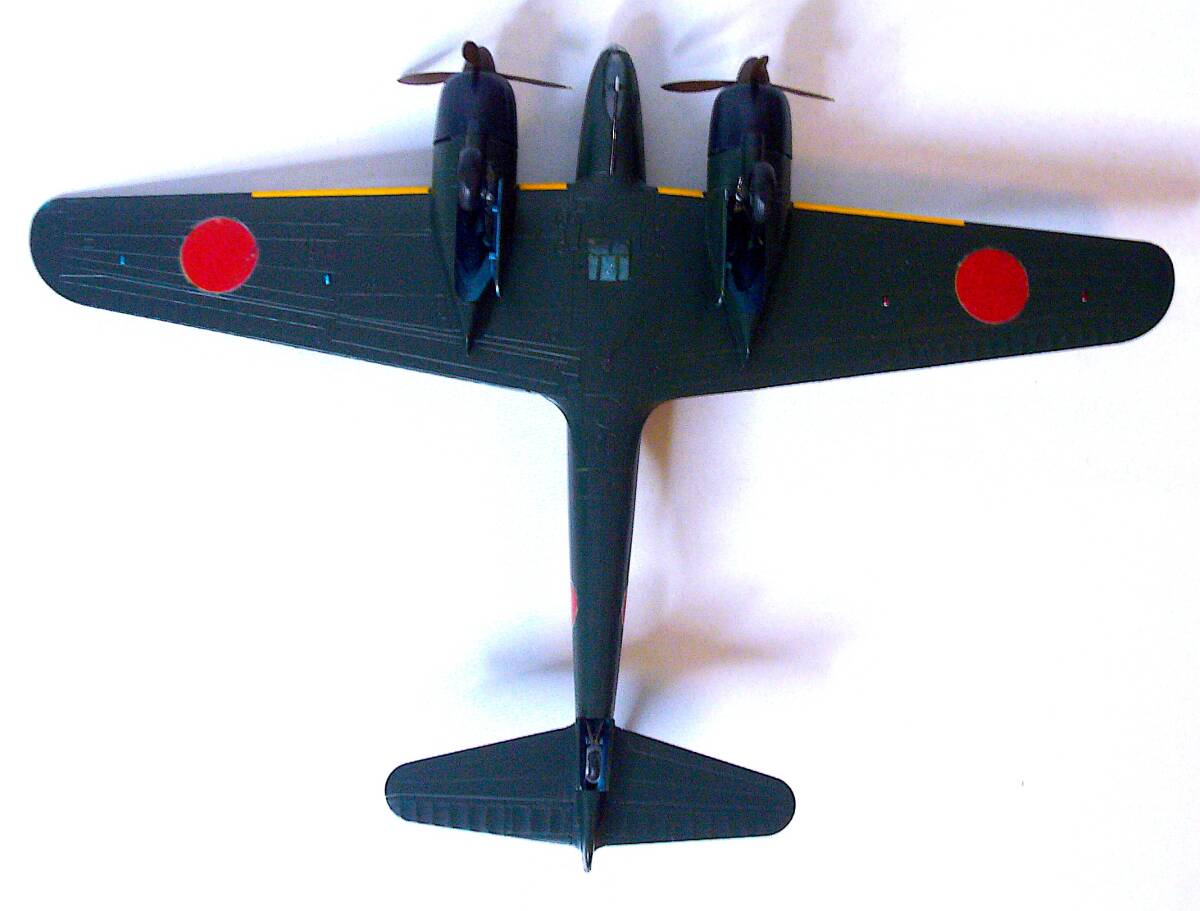 フジミ/ハセガワ 1/72 中島 J1N1-S 月光11型前期型 & 空技廠 P1Y1-S 銀河11型 夜間戦闘機 プラモデル 塗装済み完成品 2個まとめ売り 箱なし_画像5