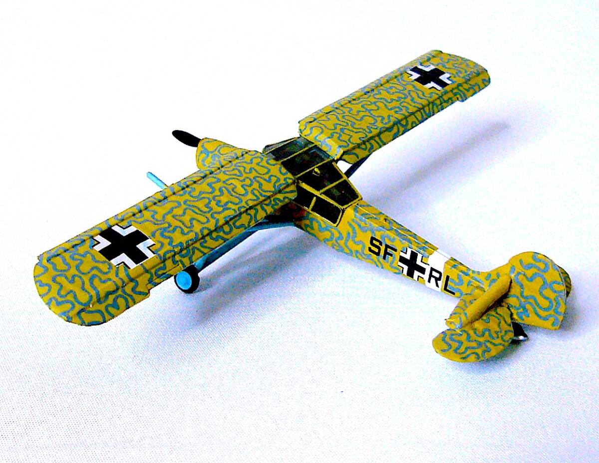 タカラ/MYKデザイン 1/144 フィーゼラー シュトルヒ ワールド タンク ミュージアム 塗装済み完成品/デカール 4個 まとめ売り 未使用_画像7