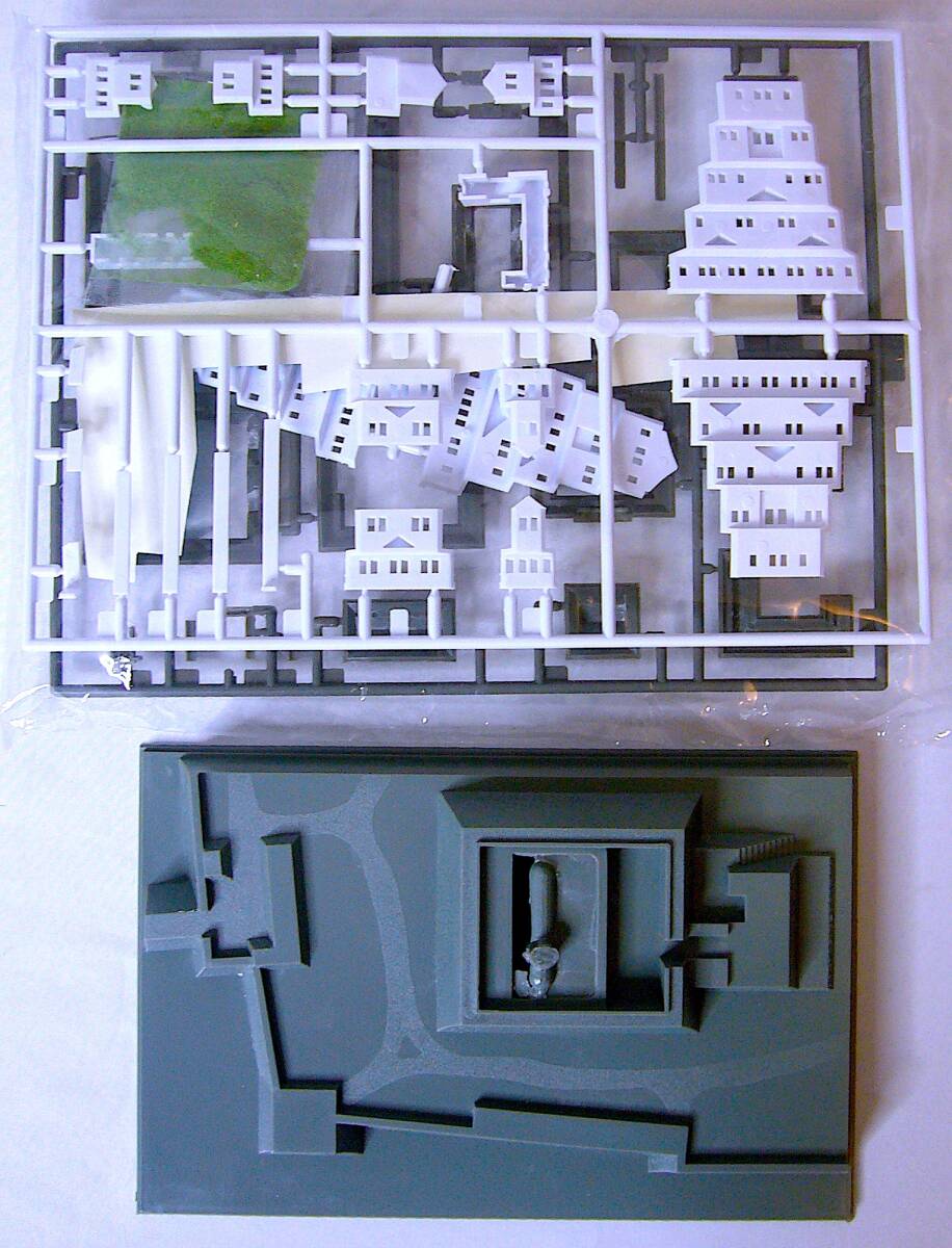 童友社 1/700 江戸城 & フジミ 1/? 大浦天主堂 プラモデル 2個まとめ売り 未使用 未組立_画像3