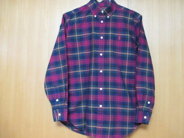 ★RALPH LAUREN　ラルフローレン　長袖シャツ　ボーイズサイズ　L　14－16/160サイズ（154㎝～165㎝）_画像3