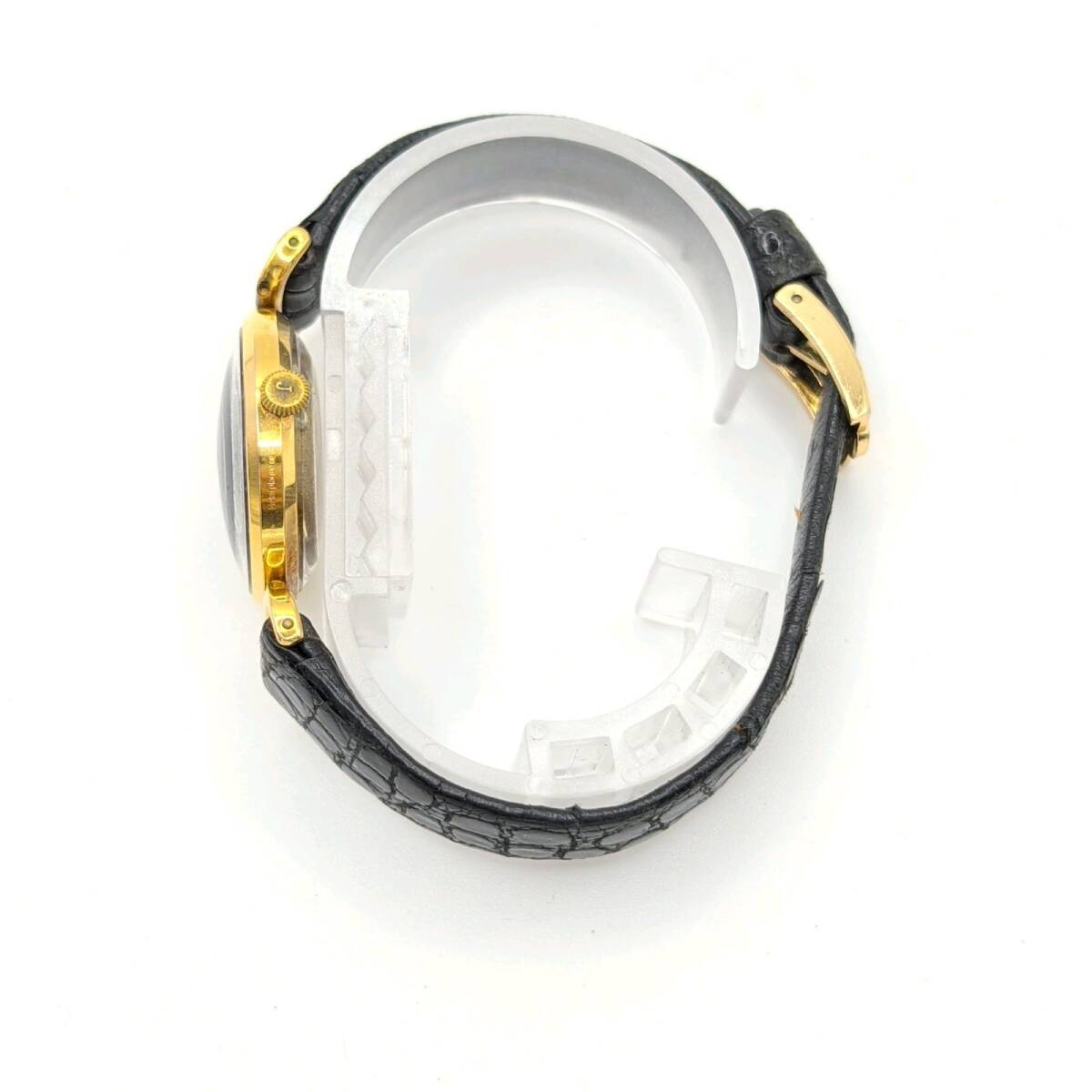 JUVENILIA 70s ジュべニリア 時計 手巻き式 ミステリーダイアル 裏スケルトン レディース ラウンド 希少 ヴィンテージ アンティーク 不動品_画像5