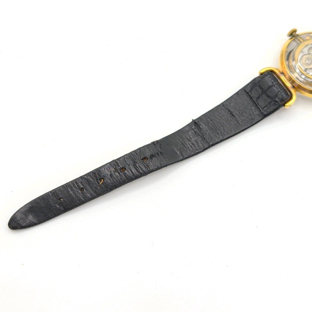 JUVENILIA 70s ジュべニリア 時計 手巻き式 ミステリーダイアル 裏スケルトン レディース ラウンド 希少 ヴィンテージ アンティーク 不動品_画像10