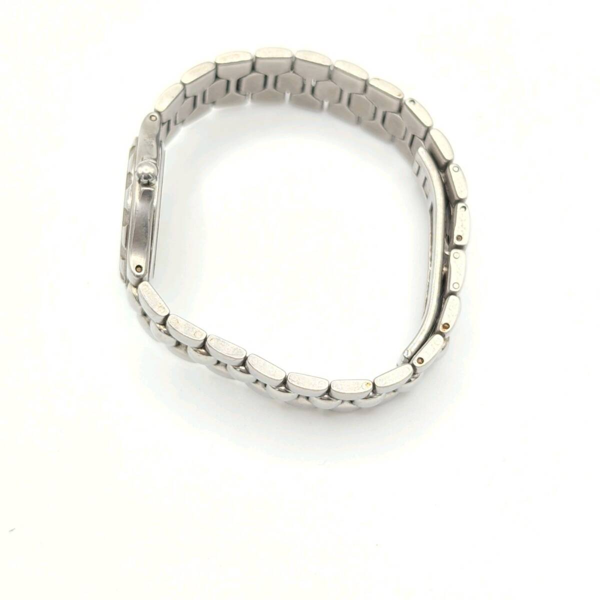 Longines Conquest Watch QZ Y2K Vintage ロンジン コンクエスト 時計 クオーツ レディース ラウンド シルバー デイト ヴィンテージ 不動品_画像5