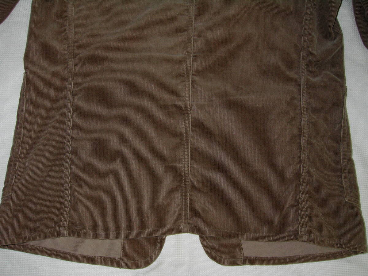 日本製 SCYE BASICS/サイベーシックス コーデュロイ ジャケット 40 カーバーオールなどワークテイストのテーラードタイプ_画像8