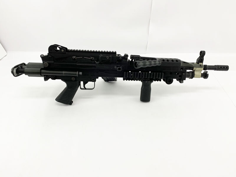 { Junk } производитель неизвестен M249 PARA электрооружие Knight модель Laile защита рук metal ресивер { милитари * гора замок магазин }*O7676