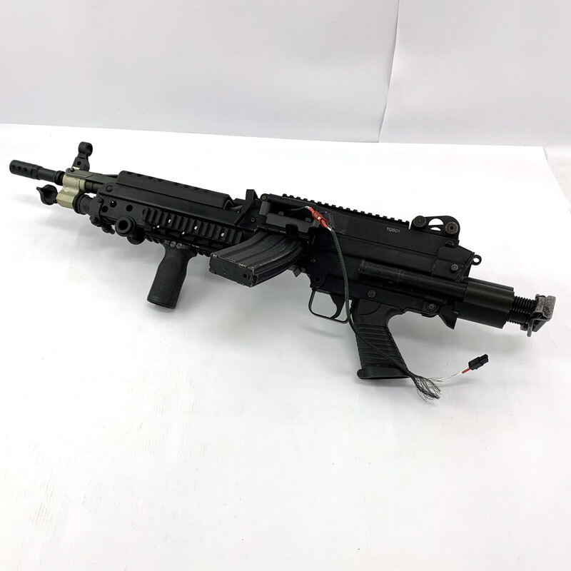 { Junk } производитель неизвестен M249 PARA электрооружие Knight модель Laile защита рук metal ресивер { милитари * гора замок магазин }*O7676
