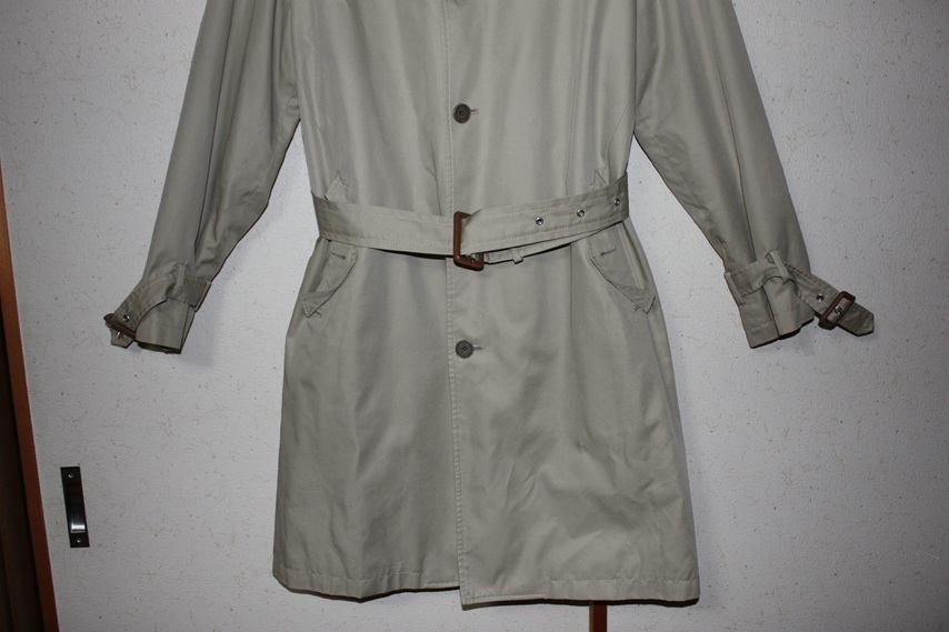 ★ 超美品　古着　D'URBAN　ダーバン　OPUS トレンチコート　男性用　ＸＬ以上　 ベージュ ★　_画像3