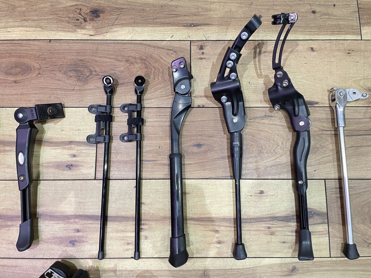 ■USED■MINOURA ミノウラ など 自転車用品 まとめ売り 21点 メンテナンススタンド サイクルスタンド キックスタンド スタンド P3444_画像7