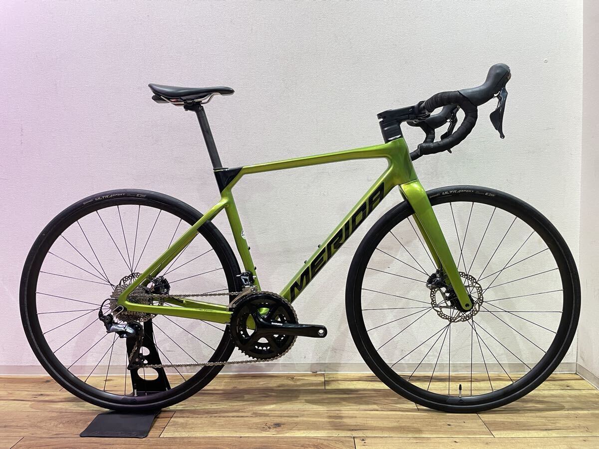 ■USED■MERIDA メリダ SCULTURA 5000 スクルトゥーラ 2022 48(S) ULTEGRA アルテグラ R8000 DISC ディスク 2×11s カーボン S1346_画像1