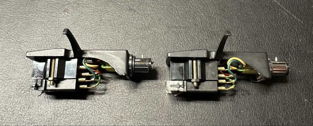 ★【売り切り！】Shure シュアー カートリッジ M44G ヘッドシェル 専用ケース&おまけ付き DS-ST20 現状品_画像5