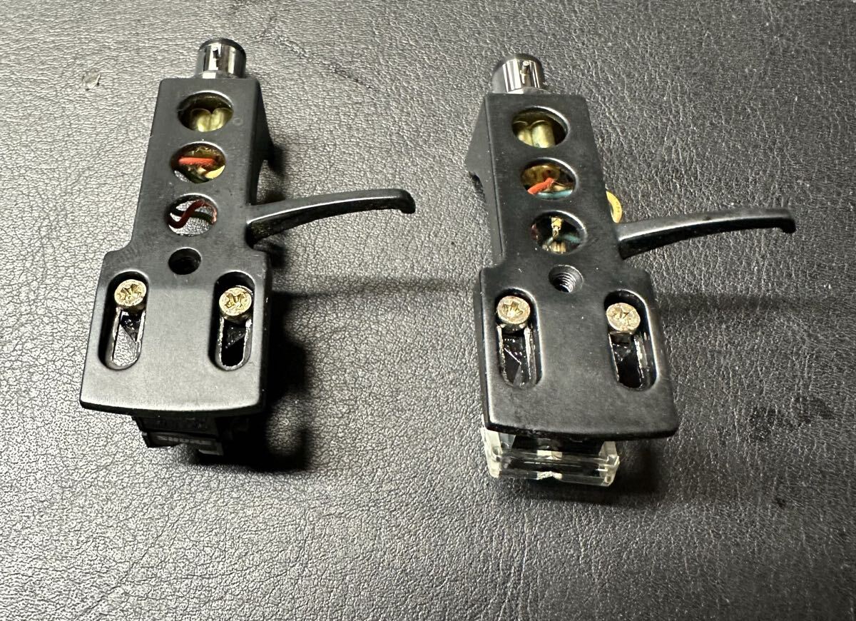 ★【売り切り！】Shure シュアー カートリッジ M44G ヘッドシェル 専用ケース&おまけ付き DS-ST20 現状品_画像3