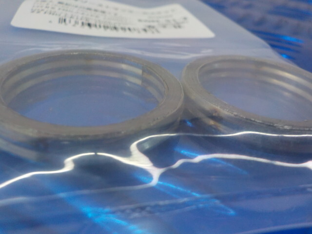 D●○ラスト6点!(8)新品未使用 スズキ レッツ エキゾーストガスケット 定価880円⑥ 5-7/17(う)_画像3