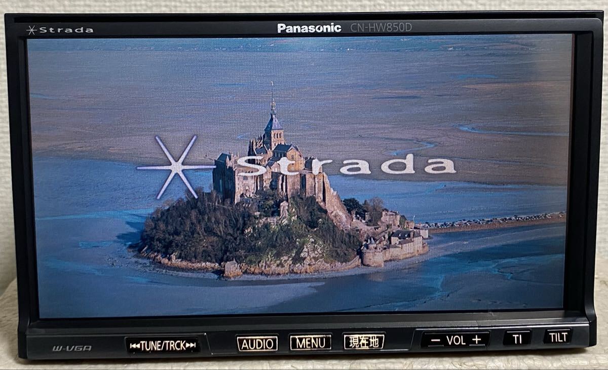 パナソニック ストラーダ ★ CN-HW850D★ HDDナビ★地図データ2020年★(s)_画像1