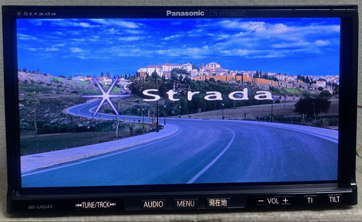 パナソニック ストラーダ ★ CN-HW860D★ メモリーナビ★地図データ2020年★(s)_画像1