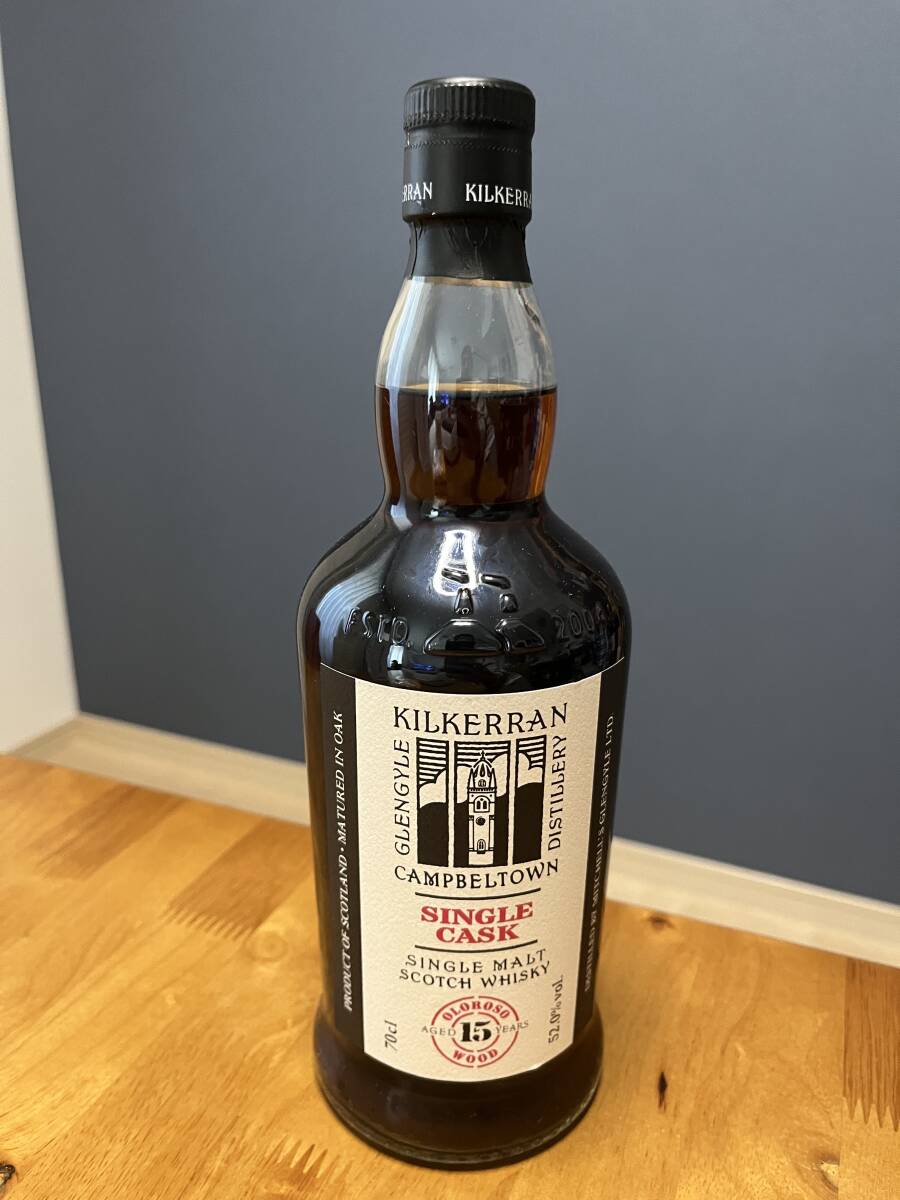 [ супер редкий ]Kilkerran( cut ke Ran ) 2004 15 год 52%ororoso Sherry шлем ограничение Release нераспечатанный 