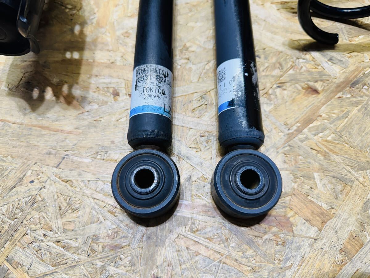 ◆激安◆DAIHATSU ダイハツ LA100S ムーヴカスタム 純正 サスペンションキット サスキット ショック アブソーバー スプリング 48510-B2A40_画像6