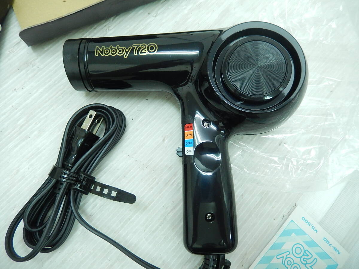 ＤＫ６９７■未使用　保管品■ドライヤー■２点　まとめて■テスコム■プロ専用■Ｎｏｂｂｙ７２０■(80_画像3