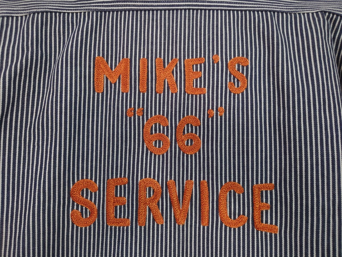 シュガーケーンのヒッコリー ストライプ ワークシャツ（東洋エンタープライズ、SUGAR CANE）_画像3