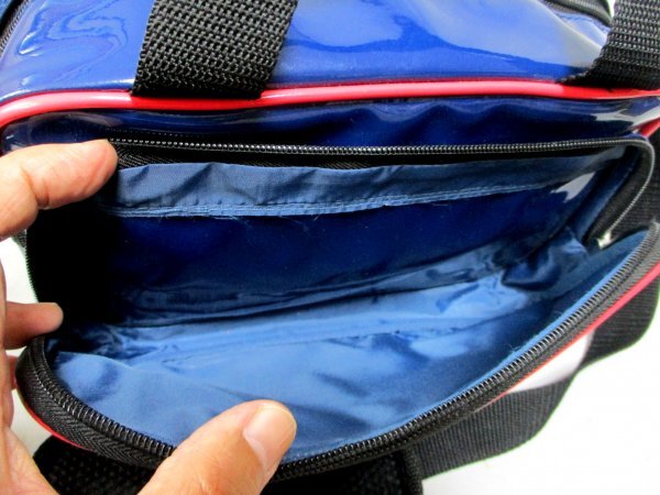 Buffaloes/ Buffalo z*2way детский сумка плечо * рука PVC эмаль NV наклонный ..W26.5cm