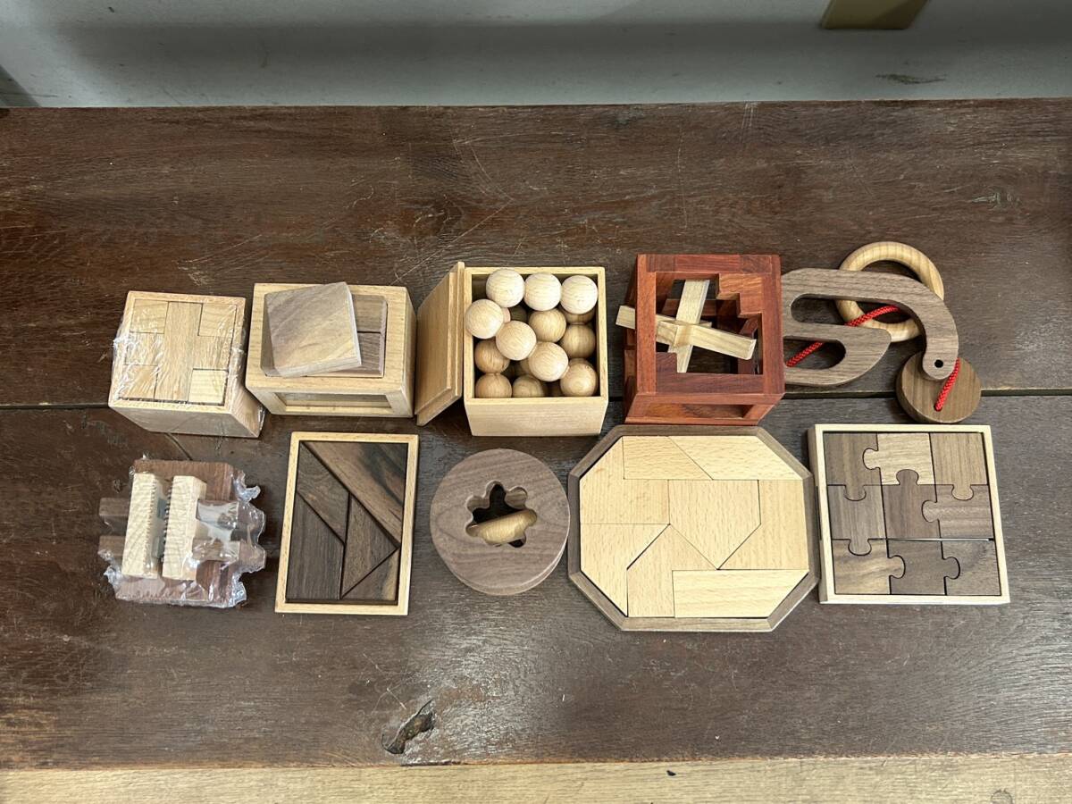 179■パズルで脳トレーニング 木製パズル ユーキャン U-CAN 冊子 知育 脳トレ 日本パズル協会 知育玩具 現状品_画像4