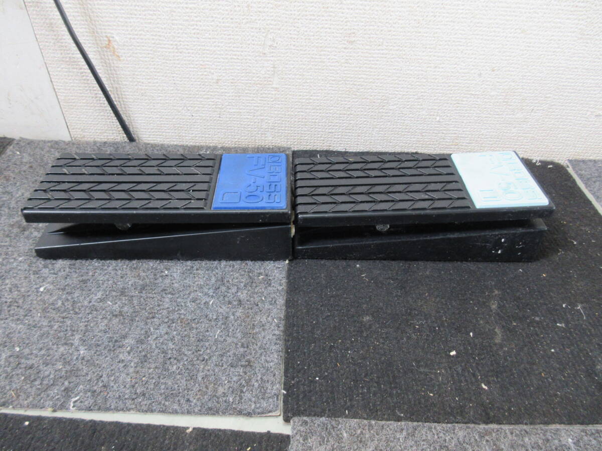 棚5・A1103　BOSS　FV-50　ボリュームペダル　２個まとめ　現状品_画像2