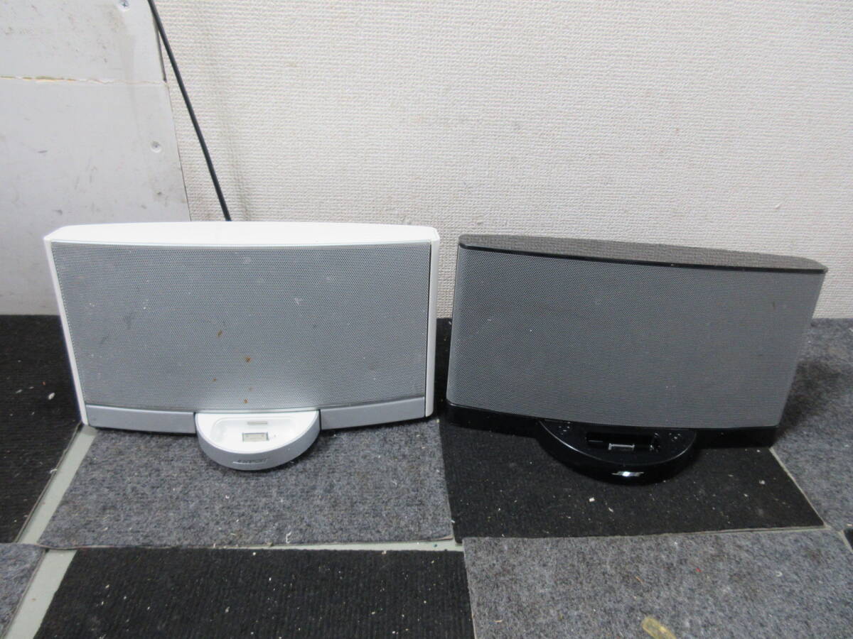 棚10・A1105　BOSE　 SoundDock/ Sound Dock Series Ⅱ　digital music system 　スピーカー　2台セット_画像1
