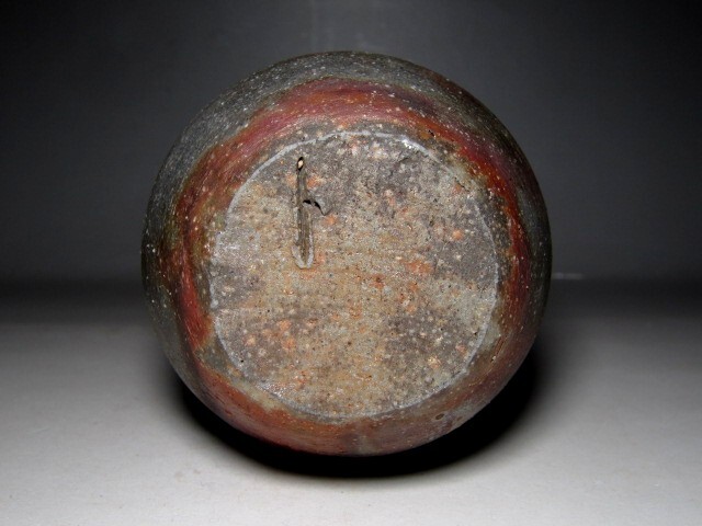 人間国宝 金重陶陽 備前徳利「備前焼中興の祖」栞付き m55_画像6