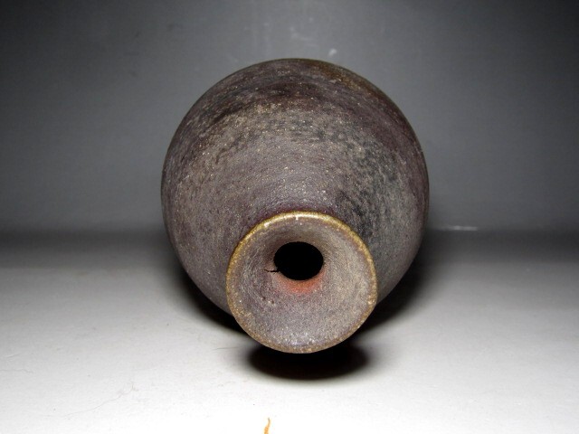 人間国宝 金重陶陽 備前徳利「備前焼中興の祖」栞付き m55_画像5