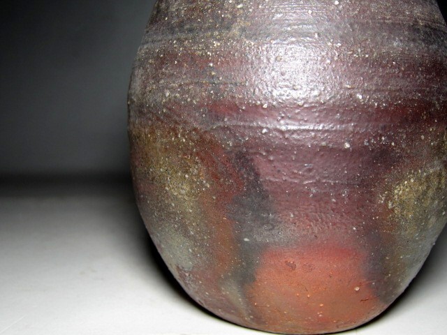 人間国宝 金重陶陽 備前徳利「備前焼中興の祖」栞付き m55_画像8