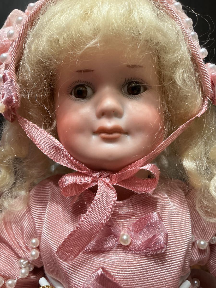 アンティークビスクドール　アーモンドマルセル　クローズドマウス_画像4