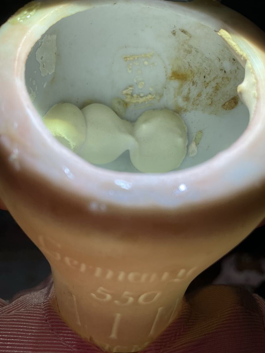 アンティークビスクドール　アーモンドマルセル　クローズドマウス_画像9