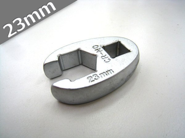 SALE 1/2 デラックス クローフット レンチ 23mm TH086_画像1