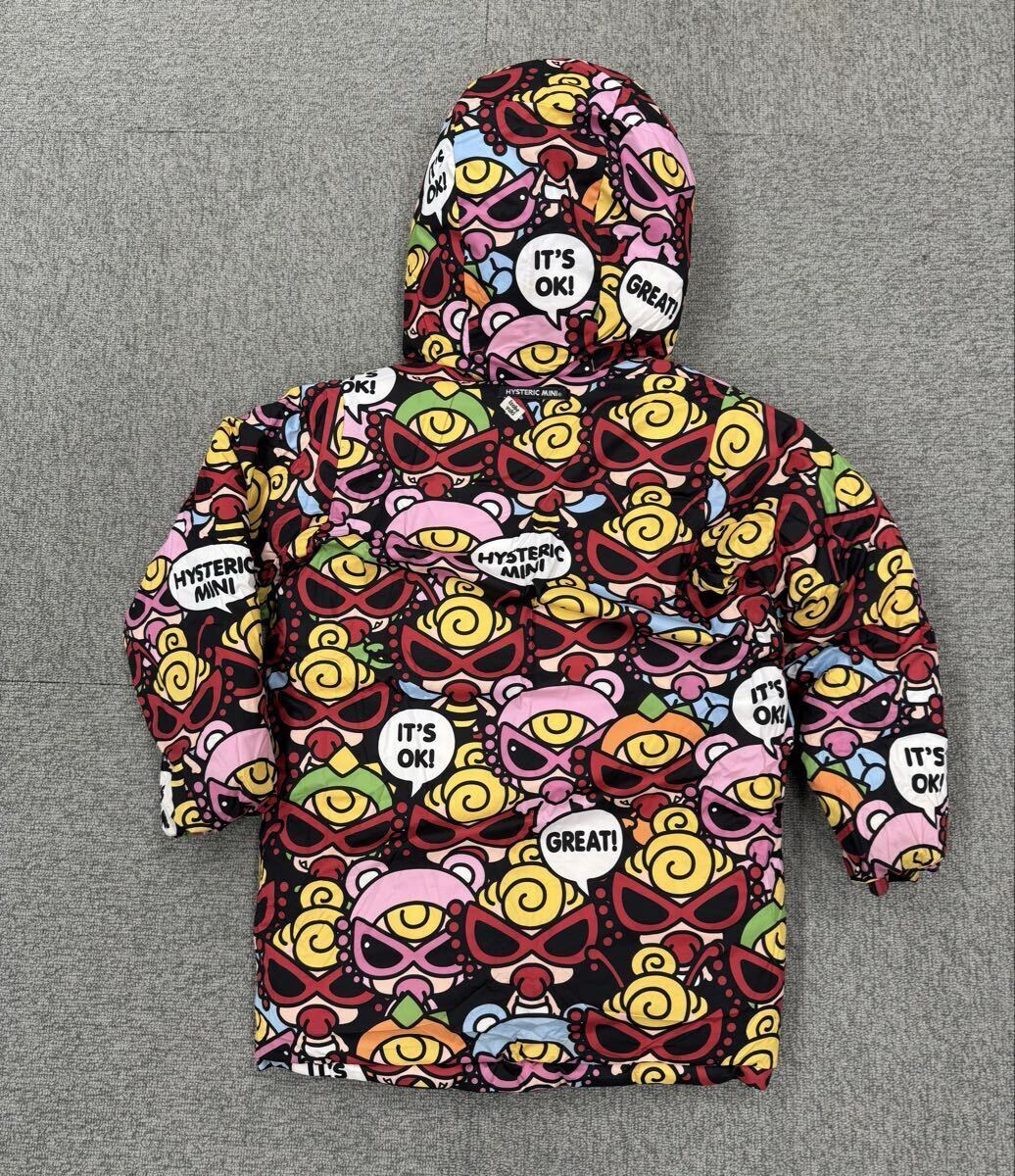 ★送料無料★hysteric mini ヒステリックミニ　ダウンコート　120 中古品_画像4