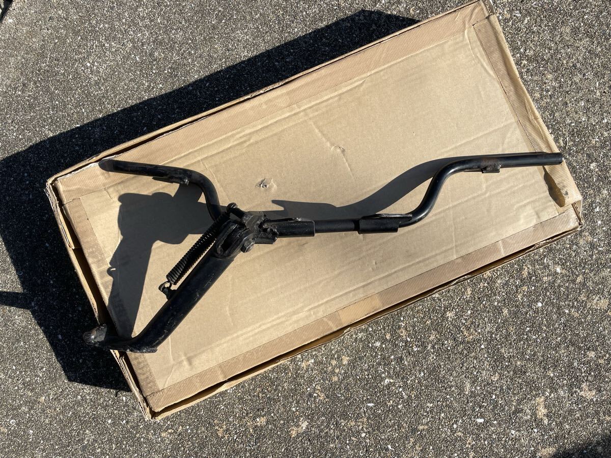 ホンダ純正カブ用ステップ　サイドスタンド付_画像2